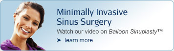 minimally invasive sinus surgery